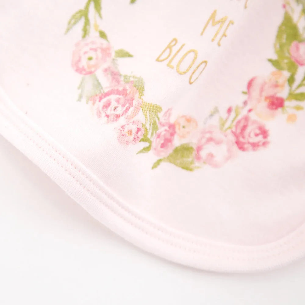 Cotton baby bib with three drool towels for 0-1 years, 80 g, in Style 1 and Style 2