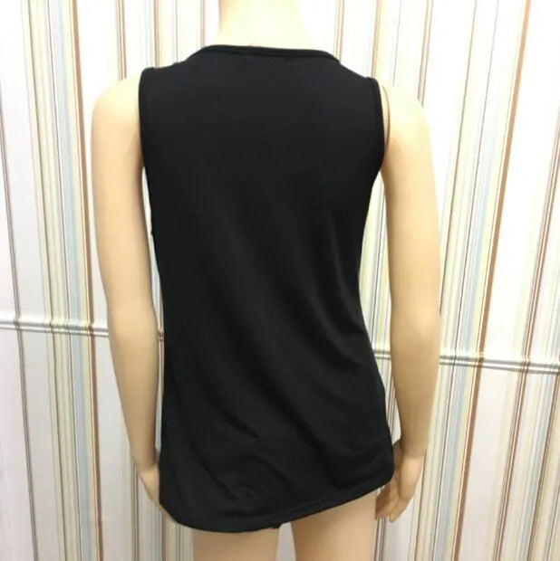 Cotton t-shirt with plain round neck in male blue colour, A-line skirt style, short sleeves
