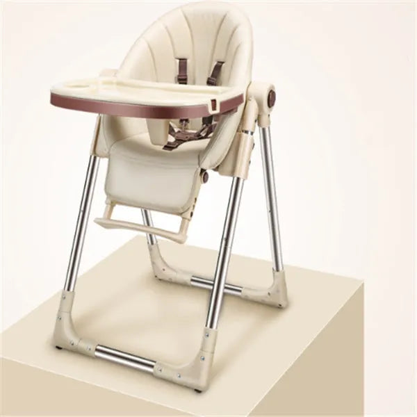 Baby high chair for toddlers 24 months and older in blue colour with stable anti-fall design