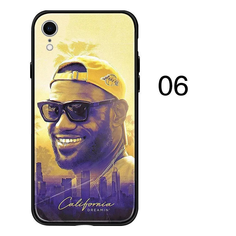 Silicone back cover phone case for Apple iPhone models XR, XS Max, 11, 6, 8, 7 in various styles