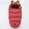 Dismountable baby stroller sleeping bag in a silkworm cocoon style for ages 1-3.