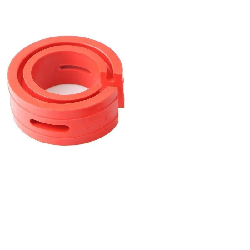 Red rubber car shock absorber spring buffer cushion for heightened chassis general vehicle model