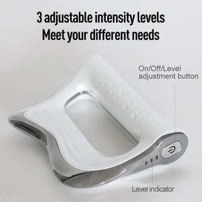 Rectangular natural resin muscle massager for whole body physiotherapy