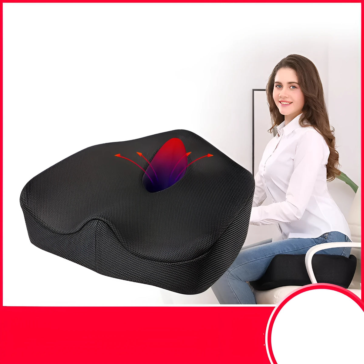 Natural latex cushion solid colour small size 46x40x19x13cm for adults under 80kg black grey
