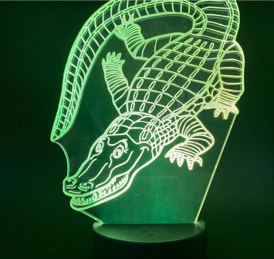 3D creative LED colour changing night light with acrylic shade, ABS base, 200mm size and USB remote control