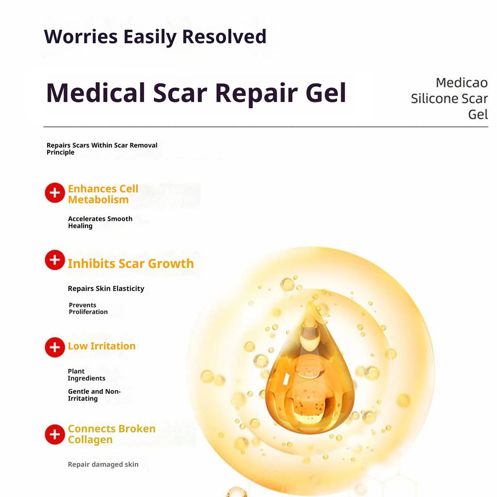 20g tube of Medical Scar Repair Gel for injury and surgery scar treatment