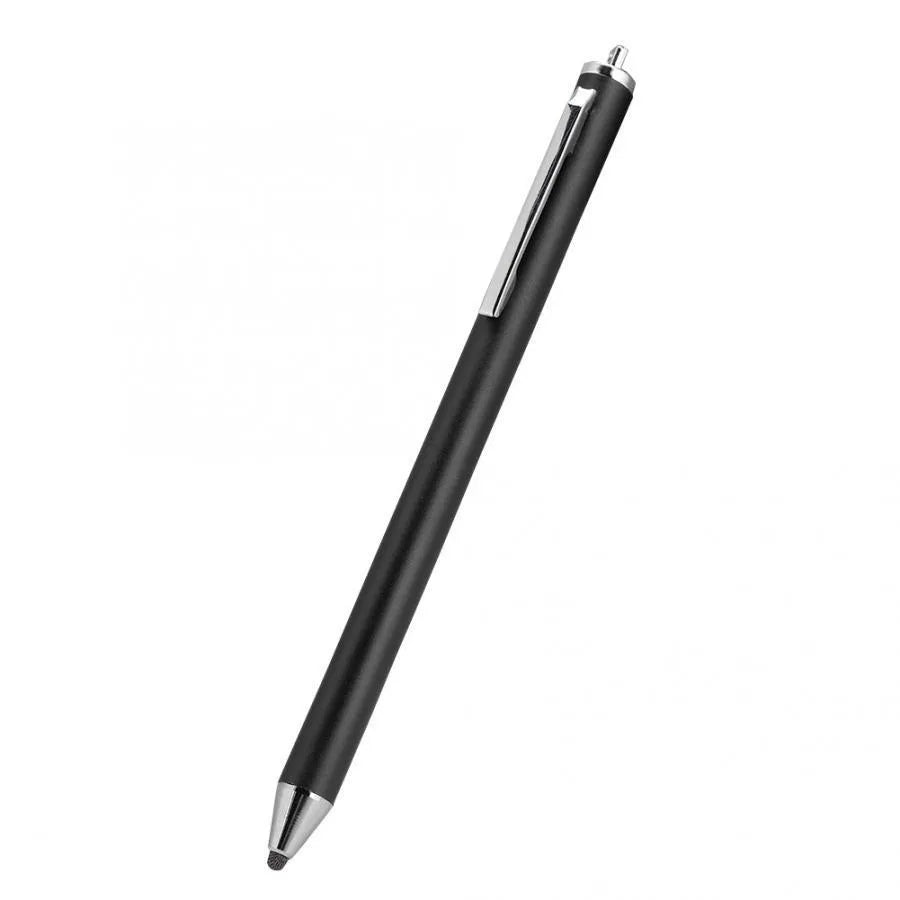 Metal shell fine head stylus for touch screens in seven colour options.