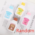 White creative correction tape in cute bottle shape with 6M length for paper error correction
