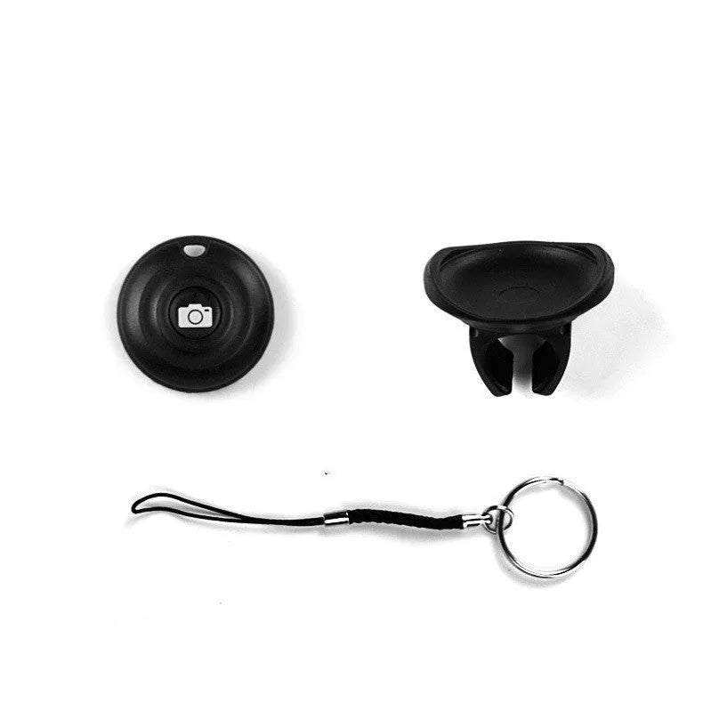 Black Snap Bluetooth remote control for wireless smartphone camera photos on a 10-metre range.