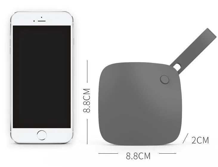 Streamer Mobile Power Hand Warmer in black with double-sided heating and battery display