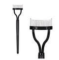 Collapsible eyelash comb with steel needle, 3x14cm, in OPP bag packaging