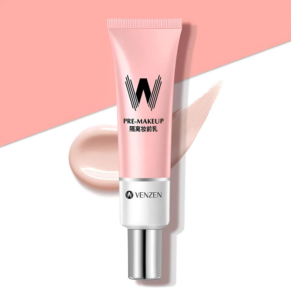 Pink foundation primer 30g pot with hydrating pore minimising formula