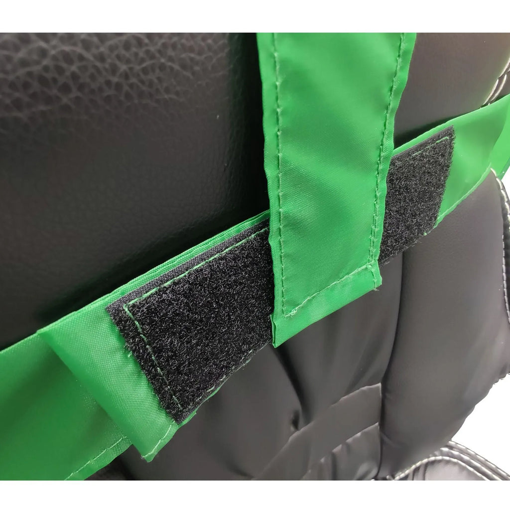Foldable green photography background board with steel spring frame, approx. 150 x 200 cm, nylon cloth, portable pouch.