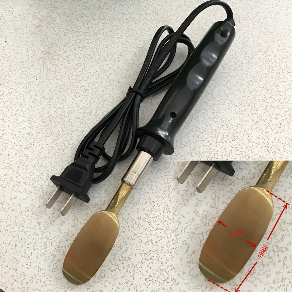 Black EU style wrinkle grinding and heating tool made from ABS material for auto repair and household use