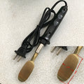 Black EU style wrinkle grinding and heating tool made from ABS material for auto repair and household use