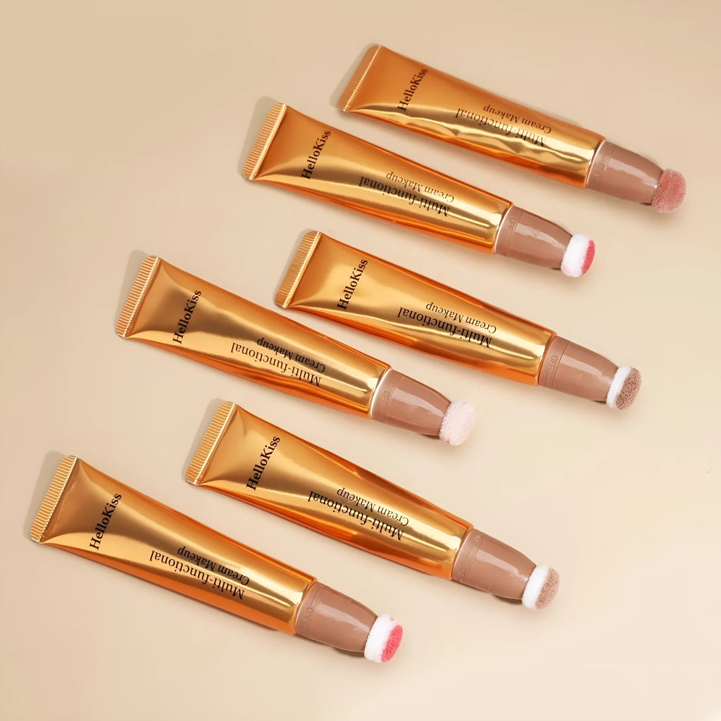 15ml liquid highlight and contour pen with sponge applicator head in multiple colour shades