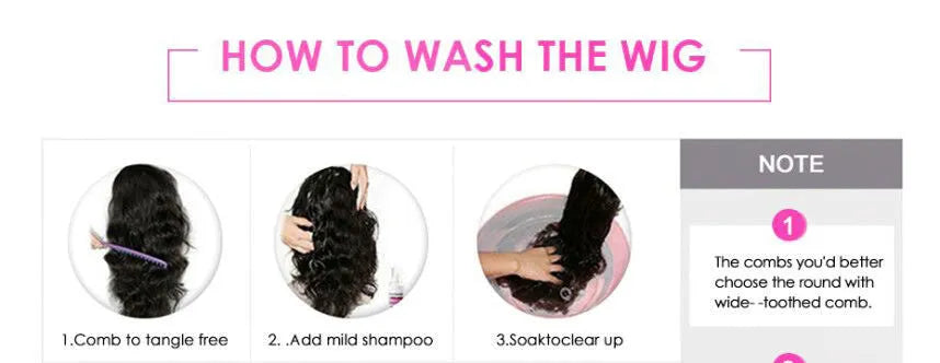 Brazilian water wave headband human hair wig in photo colour, real hair for ladies, 10 inch length