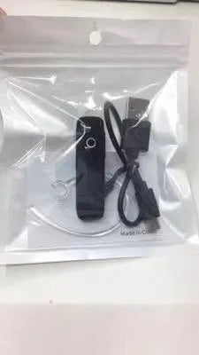 M165 Mini Bluetooth Headset sports wireless in-ear mono earbud in black or white with paper box or pp bag packaging