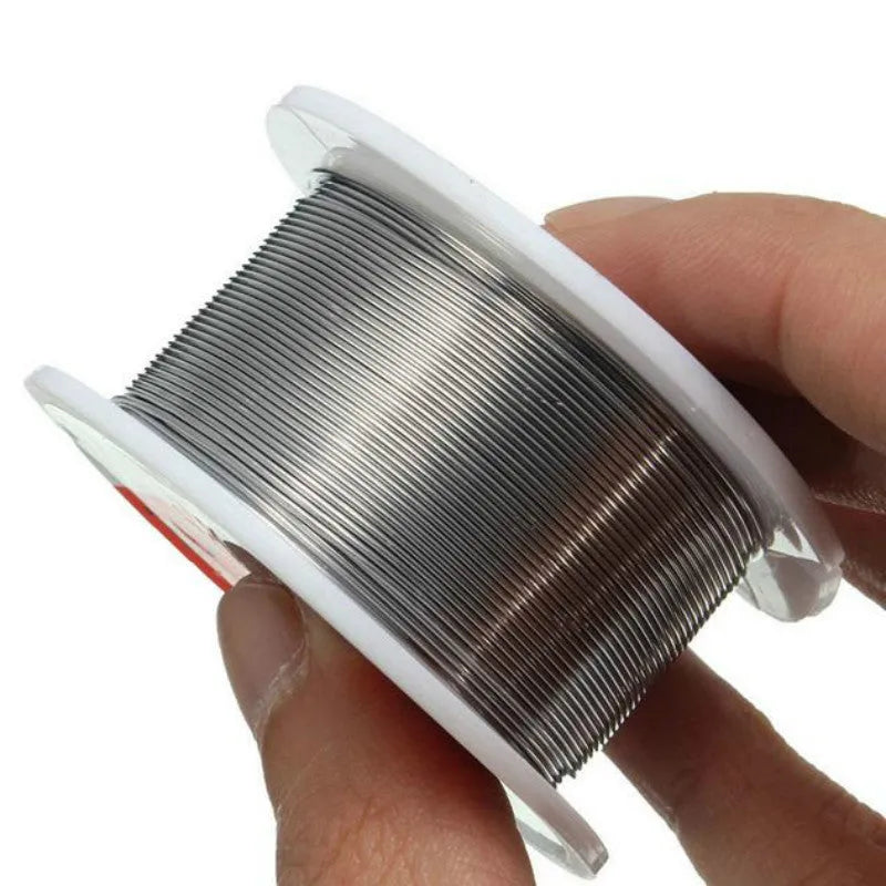 Tin solder wire coil in 0.5mm diameter on a 50g spool