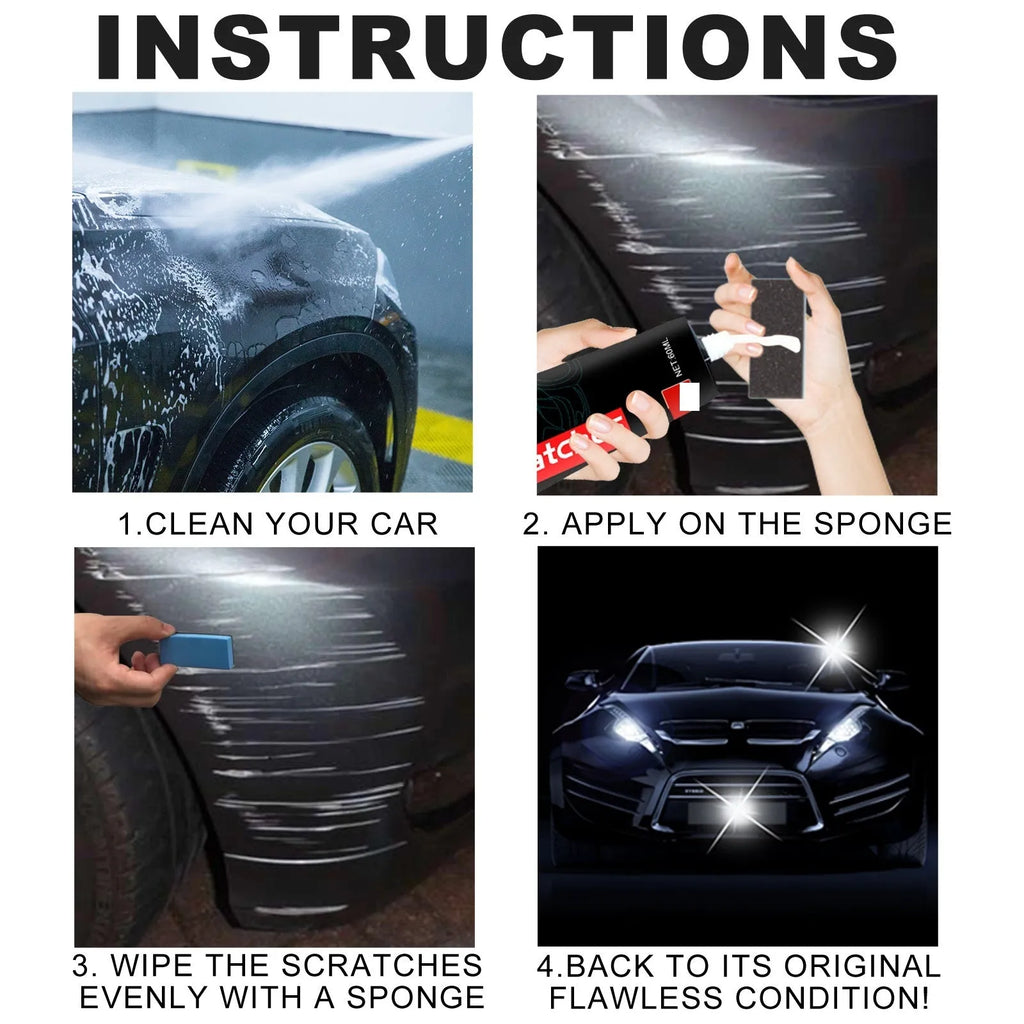 60ml automotive scratch repair cream container for car paint surface restoration