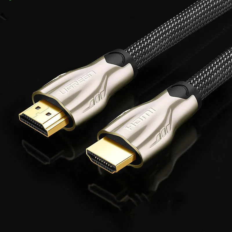 5 metre long black HDMI cable with gold-plated connectors for PS3 and Xbox consoles.