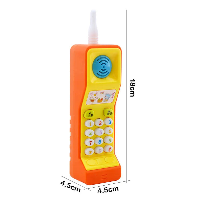 A children's battery-operated electric toy with lights, making sound and music, featuring cartoon animal designs.