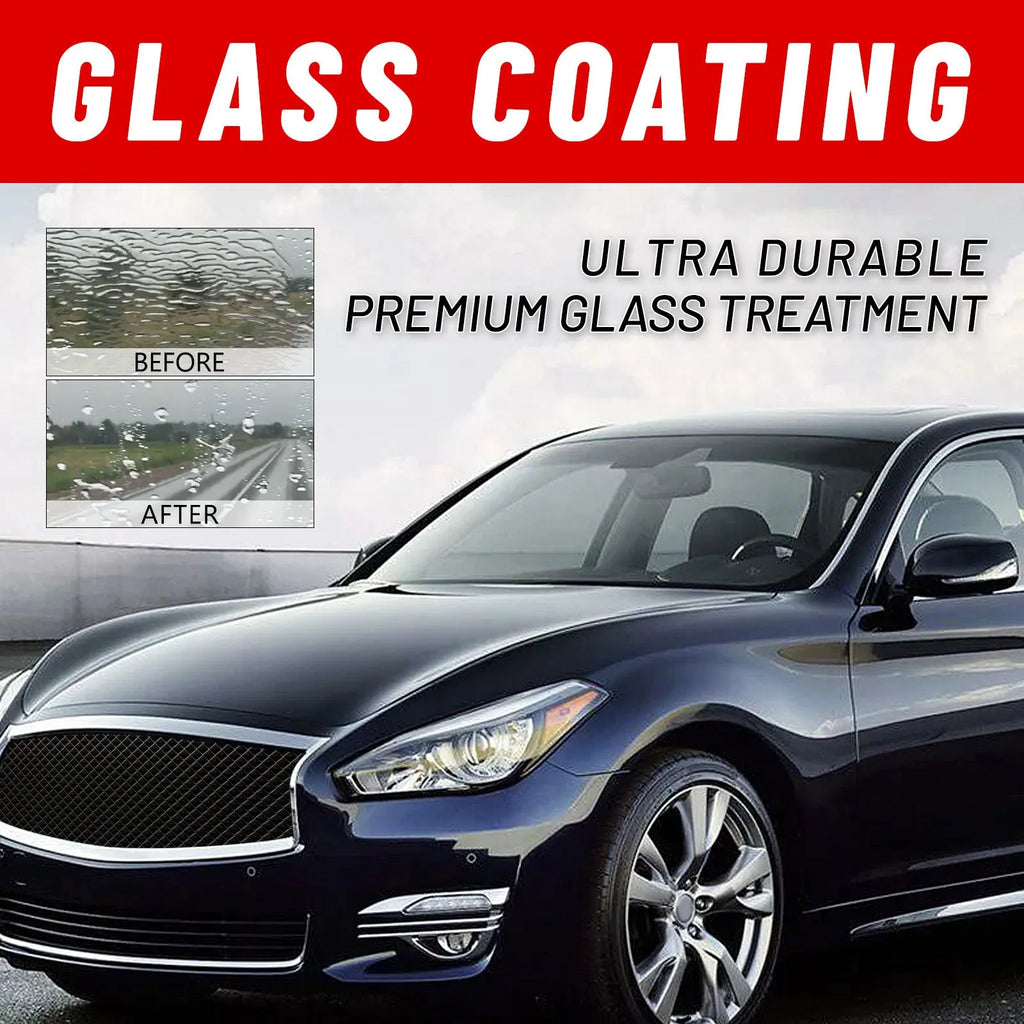 100ml windshield cleaning cream with cloth and sponge for car glass waterproof coating