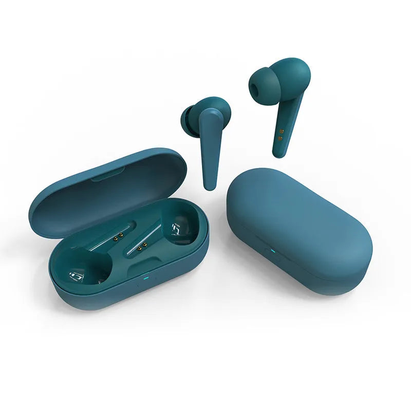 Black ANC active noise reduction wireless headphones with over-ear design.