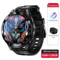 All Netcom student phone smart watch with 1.6-inch TFT screen and silicone strap on wrist