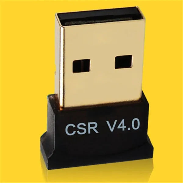 CSR4.0 Bluetooth adapter USB plug and play compact 26x15x7mm