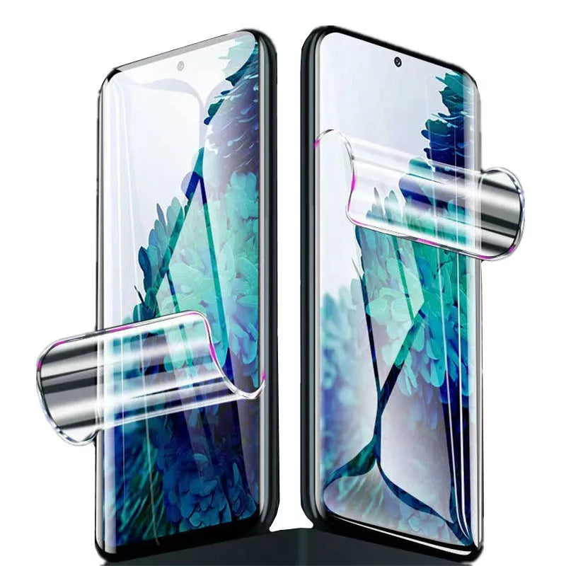 Samsung Galaxy TPU screen protector with liquid nano technology and automatic repair feature
