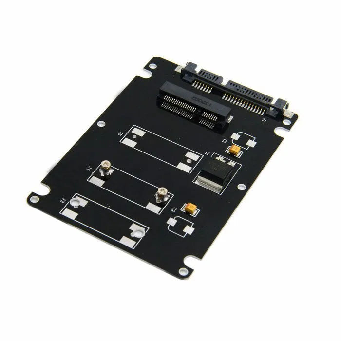 mSATA to SATA transfer box enclosure 2.5 inch SATA 3.0 ultra-thin 7mm black