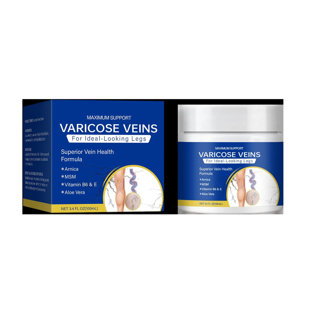 100ml body care cream for leg vein relaxation and meridian dredging in standard packaging