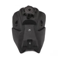 Black plastic off road motorcycle oil tank for KLX110 Tiandi version measuring 240x330x200mm