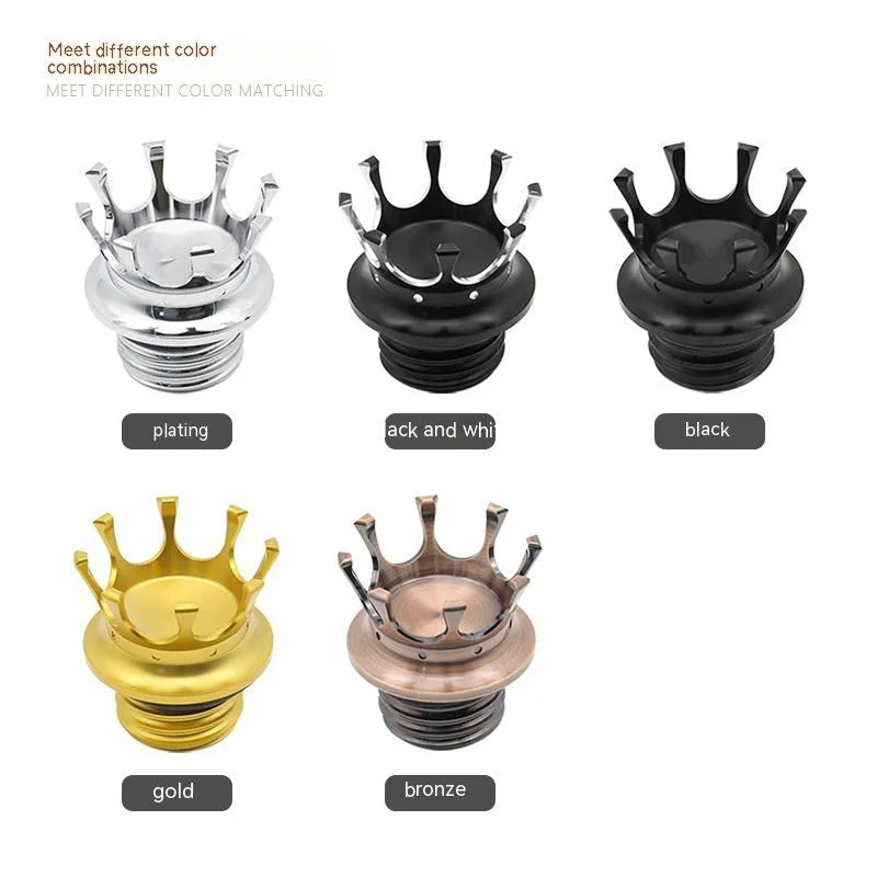 Aluminium fuel tank cap for Harley-Davidson Dyna and Softail motorcycles in five finish options