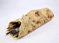 Fabric burrito pencil case 22 cm in clay oven rolls style holding pens and markers