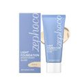 Concealer liquid foundation with hyaluronic acid in three shades: Dark Skin, Ivory White, Natural Color