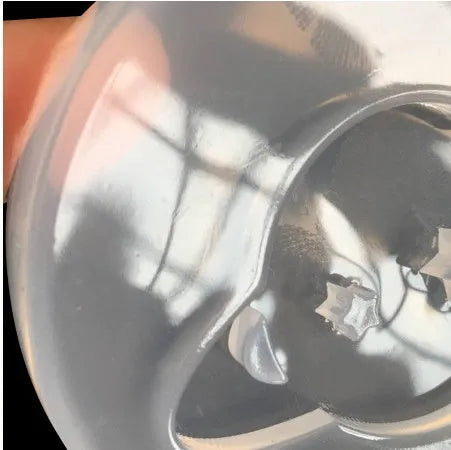 Silicone mould for epoxy resin crafting showing full mirror planet shape design