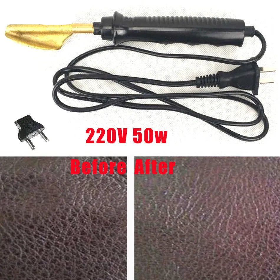 Black EU style wrinkle grinding and heating tool made from ABS material for auto repair and household use