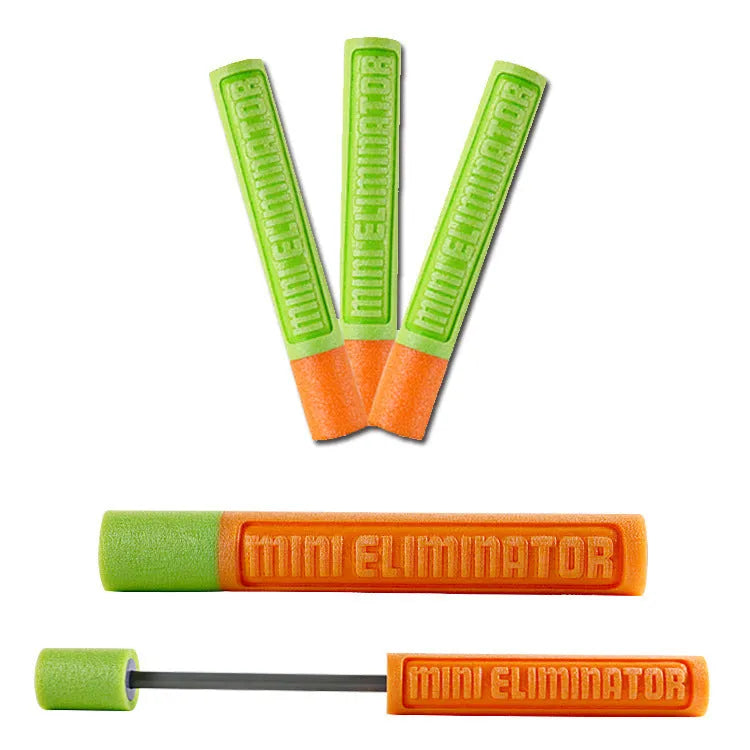Orange EVA foam handled water blaster spray pistol for kids summer outdoor games