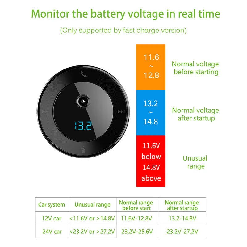 Black multifunctional air purifier 73x73x152mm on desk with USB cable