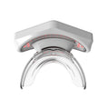 White plastic red light lip care instrument with 450mAh cell and DC 5V 2A input