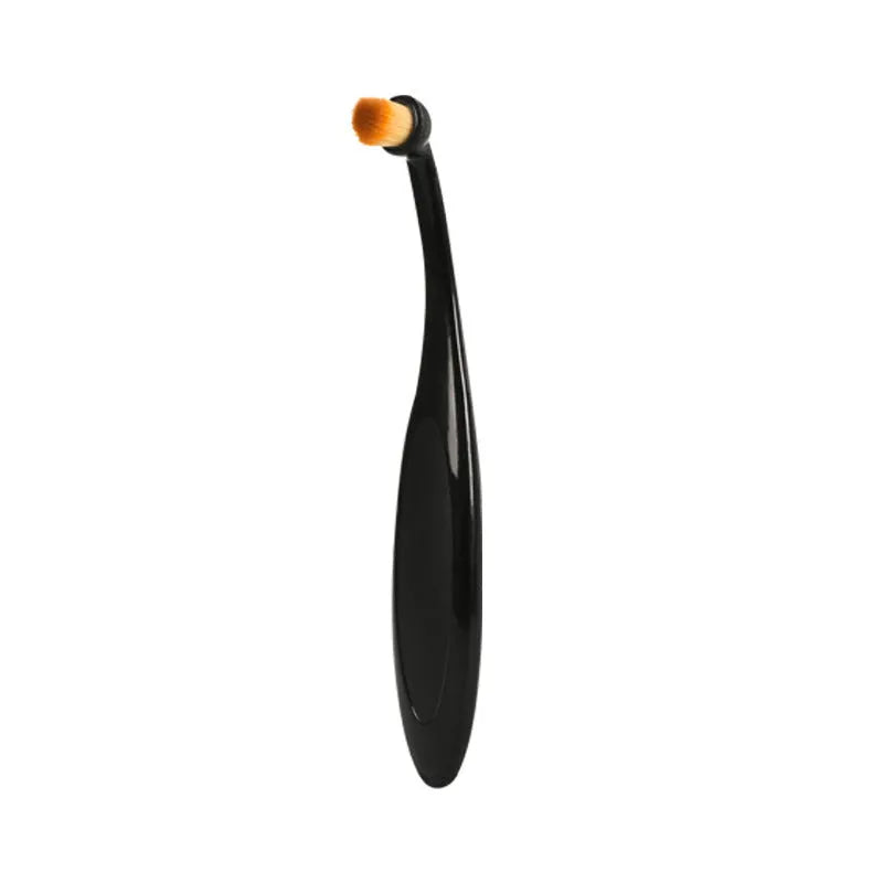 Black fibre silk pet tear brush for cats, makeup-brush style tear stain cleaning tool.