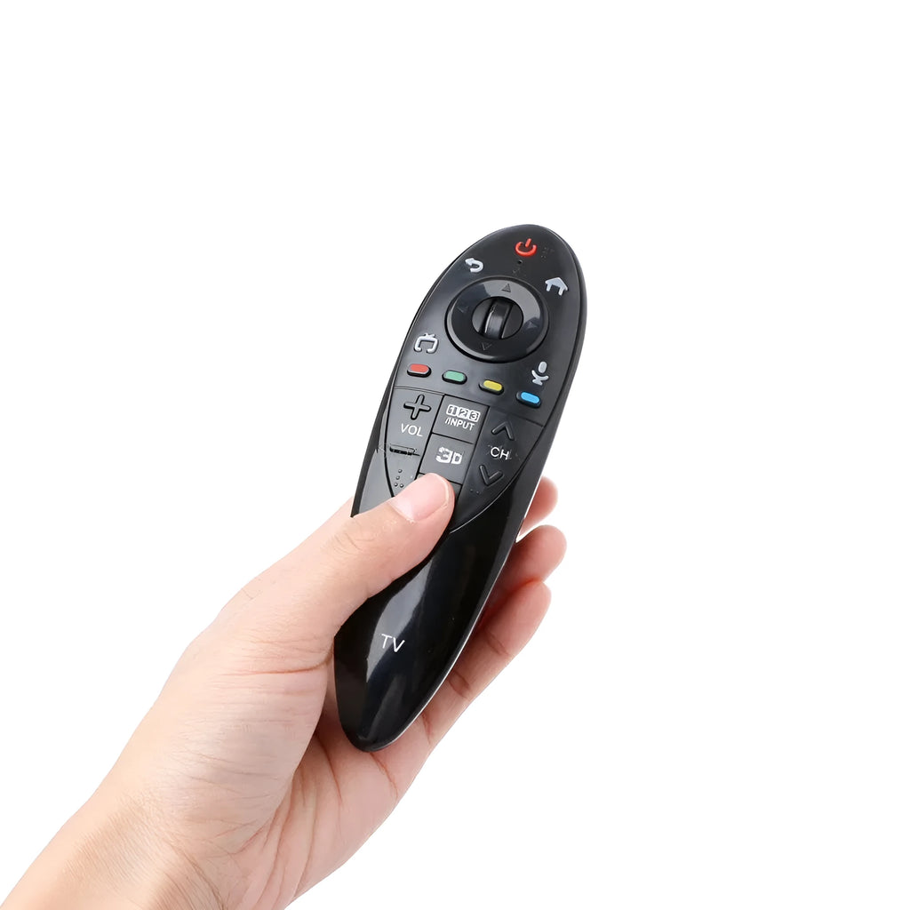 Black LG AN-MR500 television remote control replacement with ABS casing