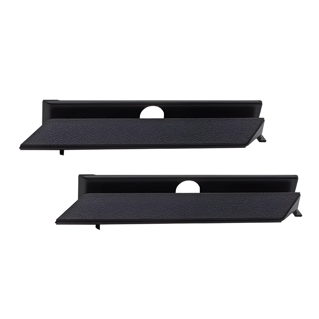 Black PS4 Pro hard drive bottom cover replacement part with baffle strip.