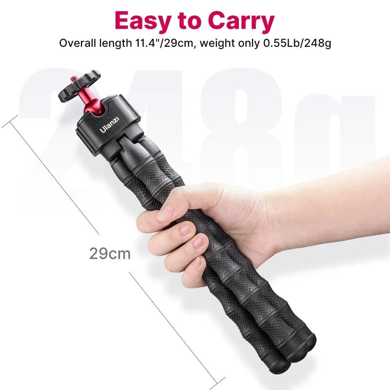 2985 set multifunctional vlog suite with compact tripod for mobile content creation