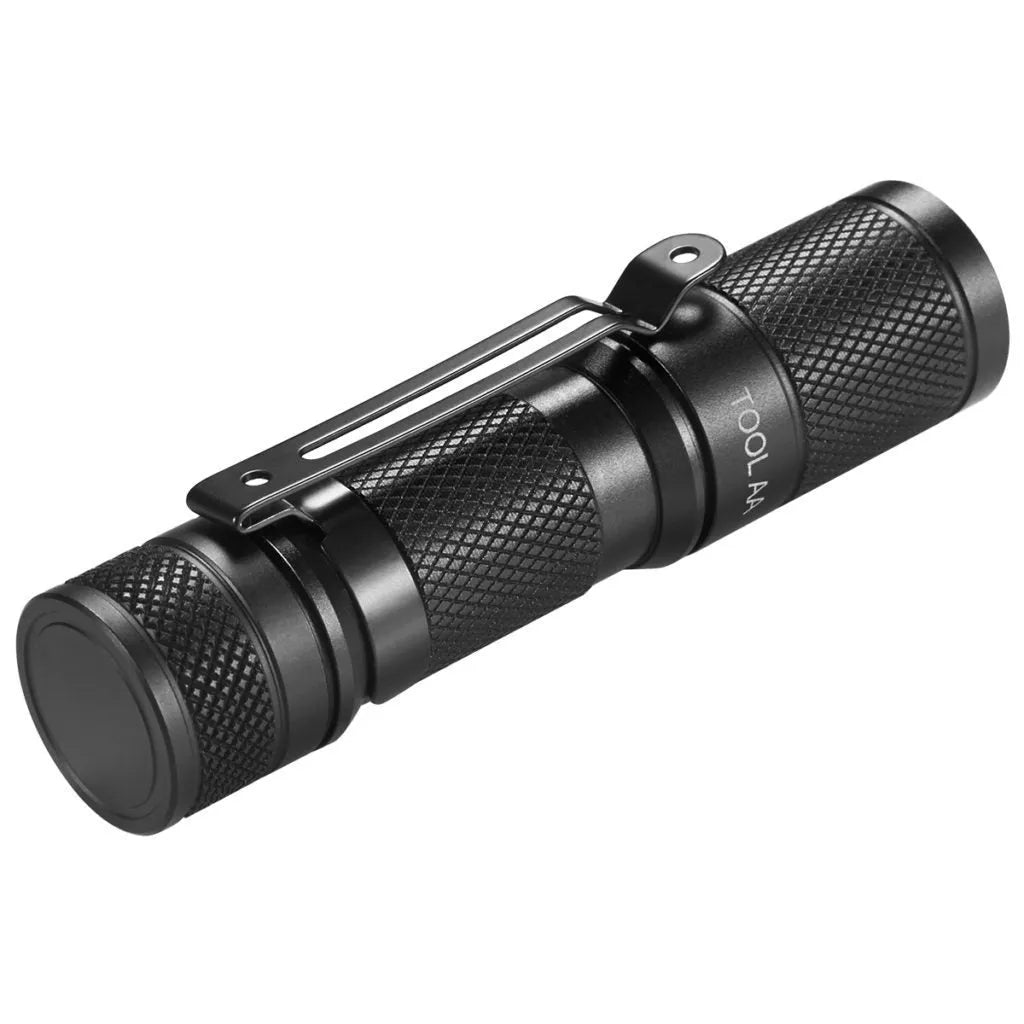 Lumintop Tool AA 2.0 black aluminium keychain flashlight with magnetic tail cap