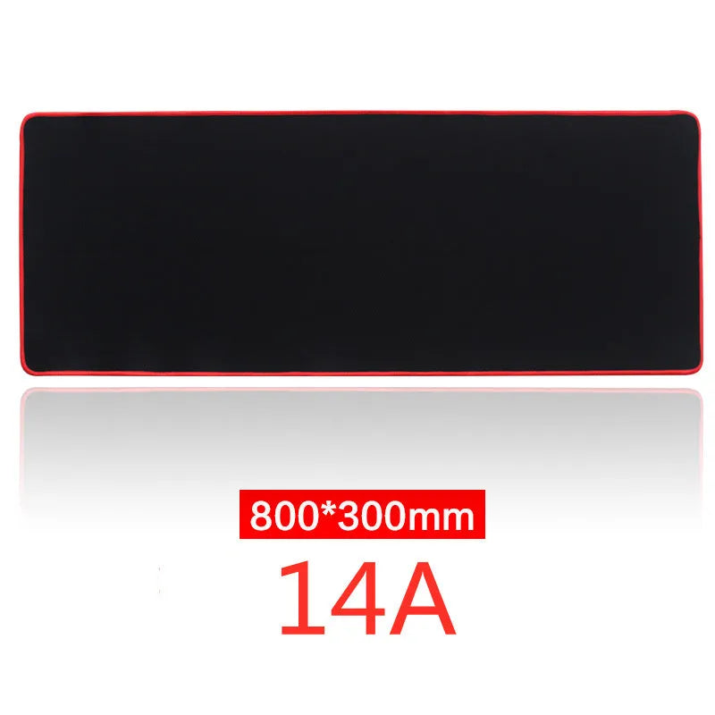 Oversized mouse pad 300x800mm with non-slip rubber base and cloth surface heat transfer print style 10A