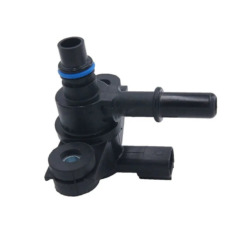 Black ABS plastic turbocharger boost solenoid valve for Ford vehicles, part number AU5A-9G866-AB