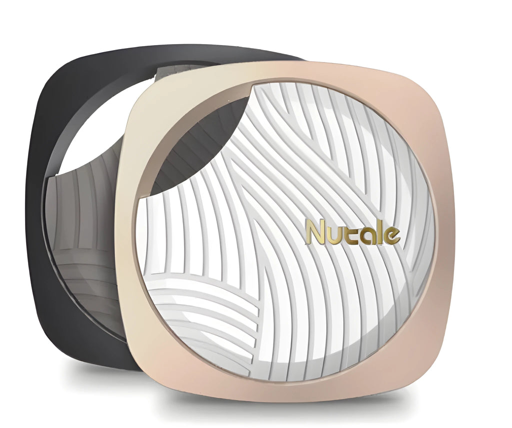 Bluetooth tracker key finder in aluminium alloy and polycarbonate, 40x40x7.9mm, 85-90dB ringer, black colour